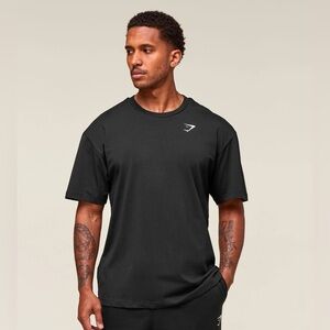 Gymshark Men’s Essential T-Shirt Black, size S, like new!